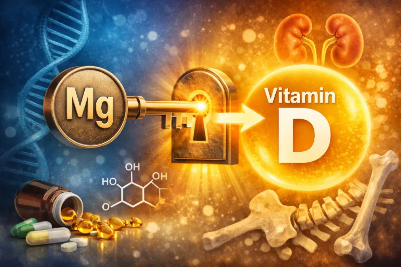 Магній як ключ до вітаміну D