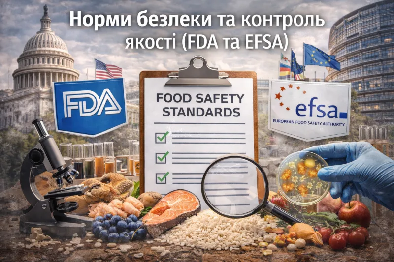 Норми безпеки та контроль якості їжі
