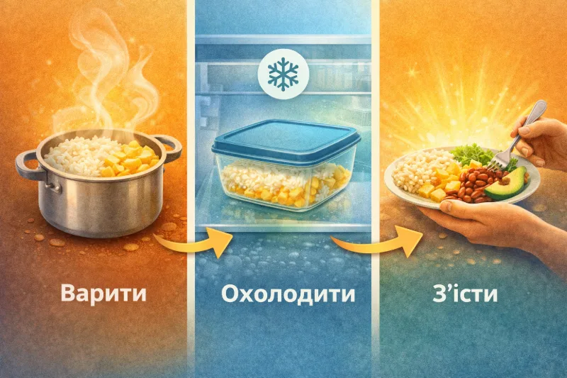 Процес введення стійкого крохмалю