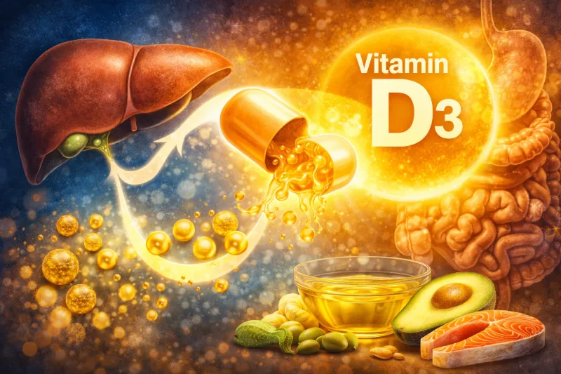 Процесси засвоєння вітаміну D3