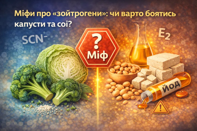 Міфи про капусту та сою