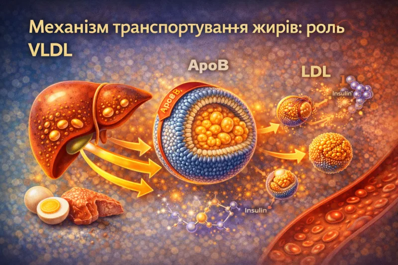 Механізм транспортування жирів у організмі